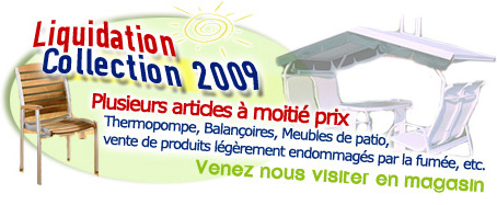 Liquidation de spas et accessoires piscines